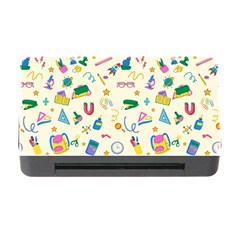 Pattern School Bag Pencil Triangle Memory Card Reader With Cf by Ravend