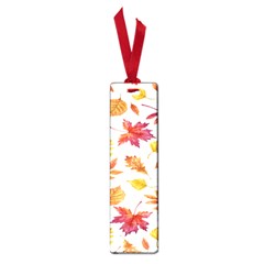 Watercolor-autumn-leaves-pattern-vector Small Book Marks by nateshop