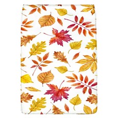 Watercolor-autumn-leaves-pattern-vector Removable Flap Cover (l) by nateshop