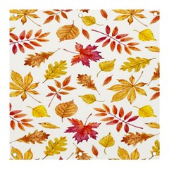 Watercolor-autumn-leaves-pattern-vector Banner And Sign 3  X 3  by nateshop