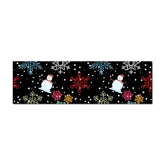 Christmas Thanksgiving Pattern Sticker (bumper) by Ravend