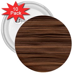 Texture-wooddack 3  Buttons (10 Pack)  by nateshop