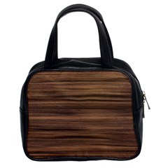 Texture-wooddack Classic Handbag (two Sides) by nateshop