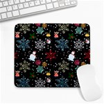 Christmas Thanksgiving Pattern Large Mousepad Front