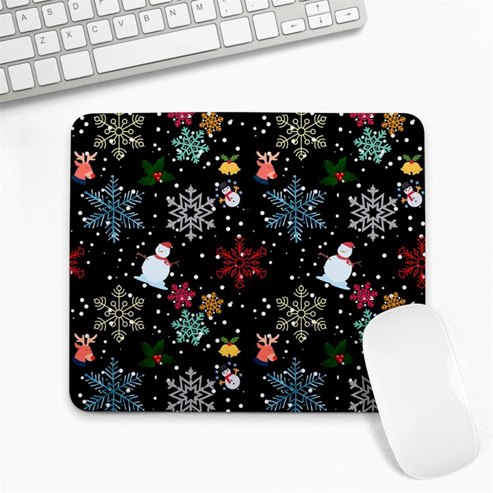 Christmas Thanksgiving Pattern Large Mousepad