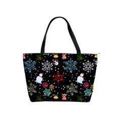 Christmas Thanksgiving Pattern Classic Shoulder Handbag