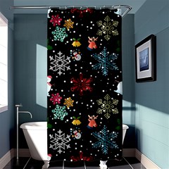 Christmas Thanksgiving Pattern Shower Curtain 36  X 72  (stall)  by Ravend