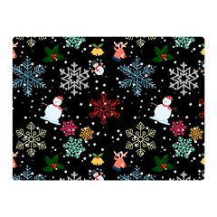 Christmas Thanksgiving Pattern Double Sided Flano Blanket (mini)  by Ravend