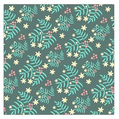 Illustration Pattern Seamless Square Satin Scarf (36  X 36 ) by Ravend