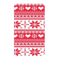 Nordic-seamless-knitted-christmas-pattern-vector Memory Card Reader (rectangular) by nateshop