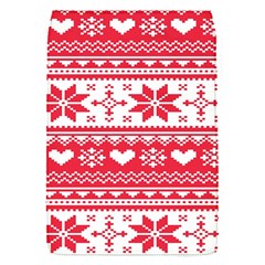 Nordic-seamless-knitted-christmas-pattern-vector Removable Flap Cover (s) by nateshop