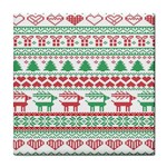 Scandinavian-nordic-christmas-seamless-pattern-vector Tile Coaster Front