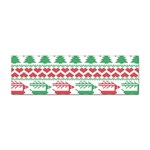 Scandinavian-nordic-christmas-seamless-pattern-vector Sticker Bumper (100 pack) Front