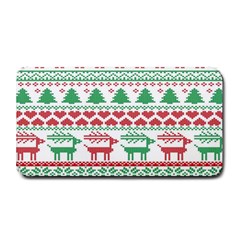 Scandinavian-nordic-christmas-seamless-pattern-vector Medium Bar Mat by nateshop