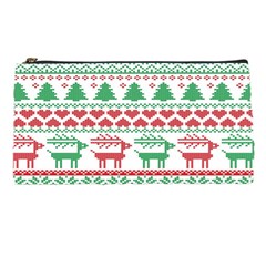 Scandinavian-nordic-christmas-seamless-pattern-vector Pencil Case by nateshop