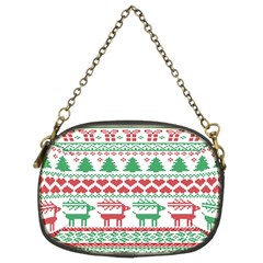 Scandinavian-nordic-christmas-seamless-pattern-vector Chain Purse (two Sides) by nateshop