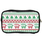 Scandinavian-nordic-christmas-seamless-pattern-vector Toiletries Bag (Two Sides) Front