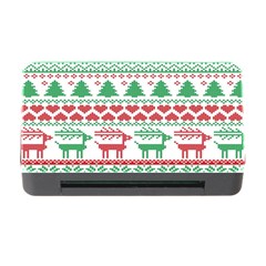 Scandinavian-nordic-christmas-seamless-pattern-vector Memory Card Reader With Cf by nateshop