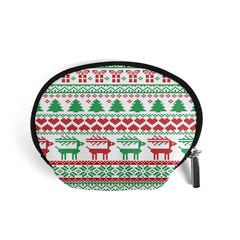 Scandinavian-nordic-christmas-seamless-pattern-vector Accessory Pouch (small) by nateshop