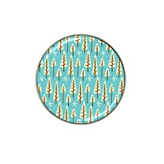 Vector-white-cartoon-trees-pattern Hat Clip Ball Marker (4 Pack) by nateshop