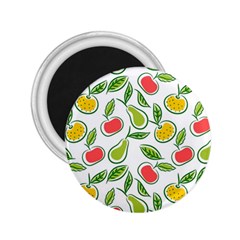 Fruit Fruits Food Illustration Background Pattern 2 25  Magnets by Ravend