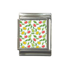 Fruit Fruits Food Illustration Background Pattern Italian Charm (13mm)