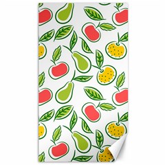 Fruit Fruits Food Illustration Background Pattern Canvas 40  X 72  by Ravend