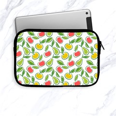 Fruit Fruits Food Illustration Background Pattern Apple Ipad Mini Zipper Cases by Ravend