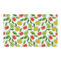 Fruit Fruits Food Illustration Background Pattern Banner And Sign 5  X 3  by Ravend