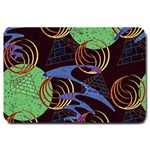 Pyramid Sphere Colorful Background Large Doormat 30 x20  Door Mat