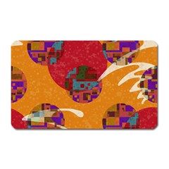 Abstract Backgroundgraphic Wallpaper Magnet (rectangular)