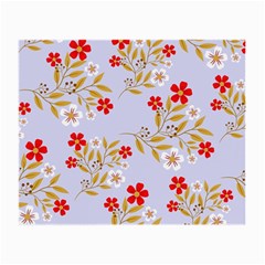 Nature Illustration Pattern Flower Floral Small Glasses Cloth by Ravend