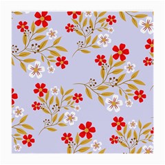 Nature Illustration Pattern Flower Floral Medium Glasses Cloth by Ravend