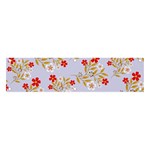 Nature Illustration Pattern Flower Floral Banner and Sign 4  x 1  Front