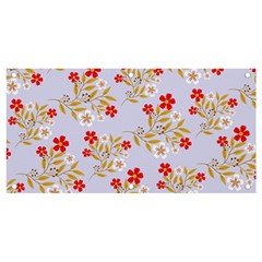 Nature Illustration Pattern Flower Floral Banner And Sign 4  X 2 