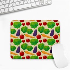 Food Illustration Pattern Texture Small Mousepad