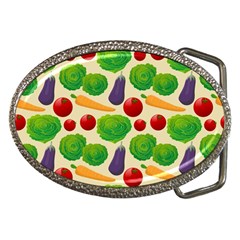 Food Illustration Pattern Texture Belt Buckles by Ravend