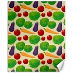 Food Illustration Pattern Texture Canvas 11  x 14  10.95 x13.48  Canvas - 1