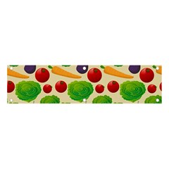 Food Illustration Pattern Texture Banner And Sign 4  X 1 