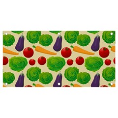 Food Illustration Pattern Texture Banner And Sign 4  X 2 