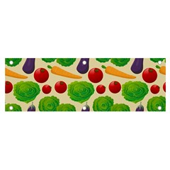 Food Illustration Pattern Texture Banner And Sign 6  X 2 