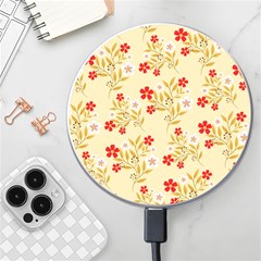 Illustration Pattern Flower Floral Wireless Charger by Ravend