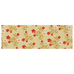 Illustration Pattern Flower Floral Banner And Sign 9  X 3  by Ravend