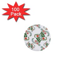 Background Pattern Texture Design 1  Mini Buttons (100 Pack)  by Ravend