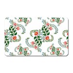 Background Pattern Texture Design Magnet (Rectangular) Front