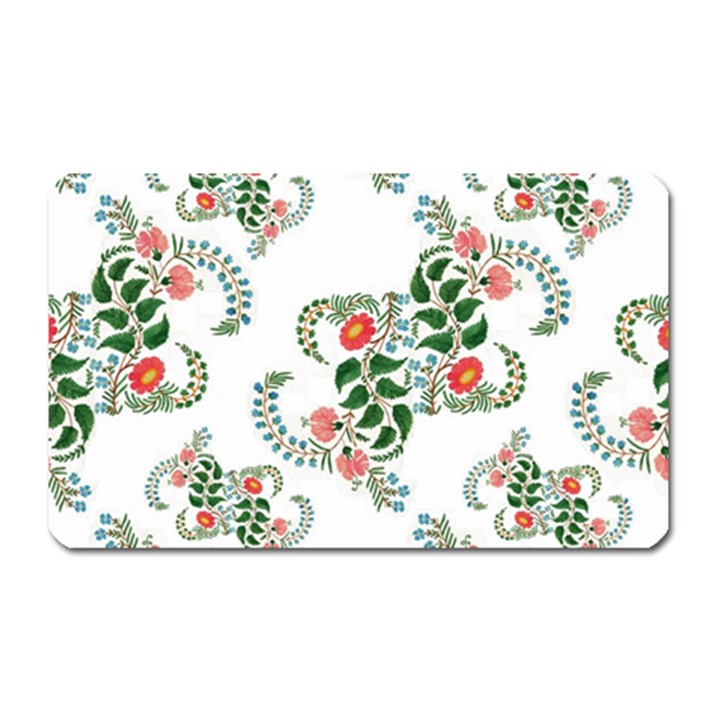 Background Pattern Texture Design Magnet (Rectangular)