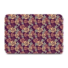 Illustration Flower Floral Nature Pattern Background Plate Mats by Ravend