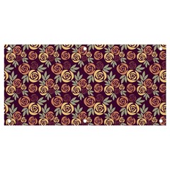 Illustration Flower Floral Nature Pattern Background Banner And Sign 4  X 2 