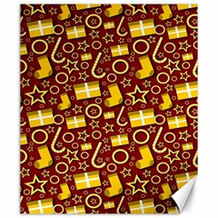 Pattern Paper Fabric Wrapping Canvas 20  X 24  by Ravend