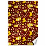 Pattern Paper Fabric Wrapping Canvas 24  x 36  23.35 x34.74  Canvas - 1